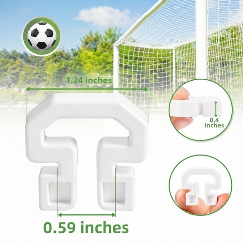 Fermagli rete calcio abs - fermagli,