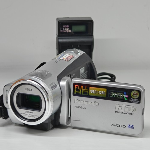Panasonic hdc sd5 - hdc-sd5, videocamera