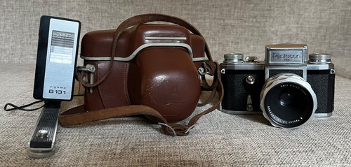 Fotocamera analogica pentacon - fotocamera,
