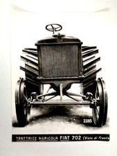 TRATTORE FIAT modello 702 NOVE FOTOGRAFIE BN Anno 1919 cm 18x24