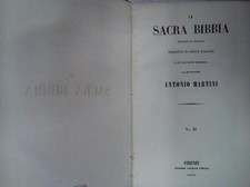 Martini LA SACRA BIBBIA  VOL