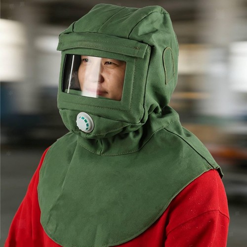 Maschera per sabbiatura con
