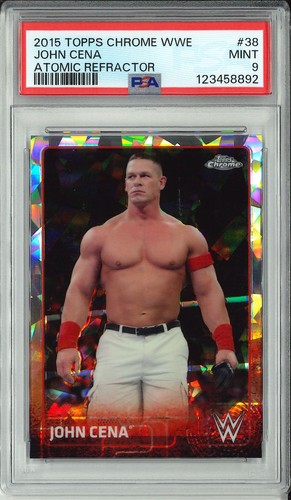 2015 topps chrome wwe - wwe,