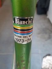 bicicletta d 'epoca originale  uomo Bianchi 1973/74