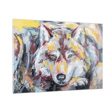 Quadro su Vetro 100x70cm Olio