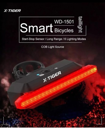 Luce posteriore bici smart - bici,