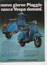 advertising Pubblicità-PIAGGIO VESPA P 125 X P 200 E '77 SCOOTER ITALIANI EPOCA