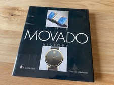 Libro marca Buch Movado - Schiffer English 1996 - orologi svizzeri da collezione