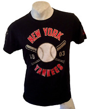 Maglia New York Yankees Cooperstown majestic T Shirt jersey trikot NY BASEBALL 