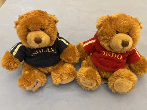 Coppia orsetti peluche inglesi - coppia,