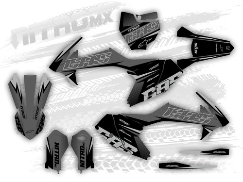 Kit grafico compatibile gasgas - grafico,
