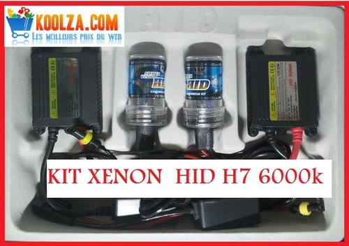 Kit hid xenon 6000k blanc - h7, -blanc