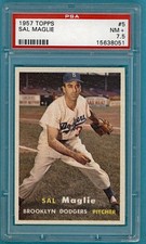1957 Topps Sal Maglie #5 PSA