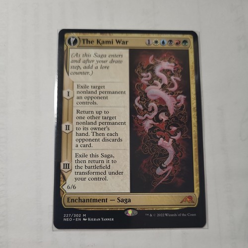 Mtg the kami war kagachi - kami, war: