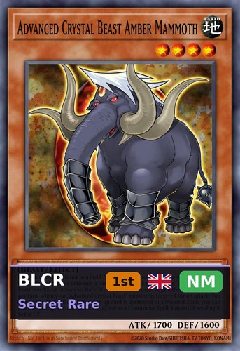 Advanced crystal beast amber - advanced,