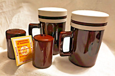 Set olio, aceto, spargi sale e pepe Olietta e Acetino Porcellana POF anni 60/70