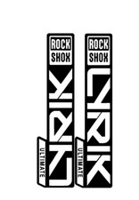 adesivi bici Forcelle -  2 adesivi  ROCK SHOX Lyrik Ultimate Flight