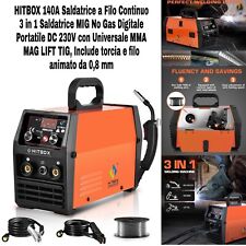 140A Saldatrice MIG- MMA MAG