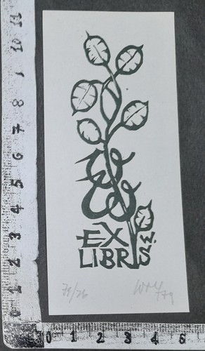 Wunderkammer exlibris 1113 - wunderkammer, b