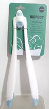 Posate per insalata Bigfoot OTOTO pinze bianche ot876 design raro cucina verdura
