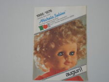 advertising Pubblicità 1976 BAMBOLA MICHELA SEBINO