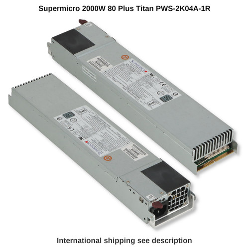 Alimentatore supermicro 2000w - alimentatore,