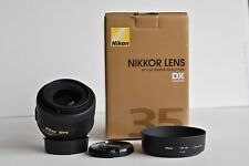 Nikon AF-S NIKKOR 35mm 1:1.8G DX - quasi come nuova