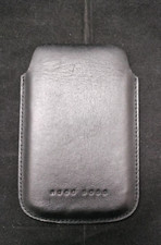 HUGO BOSS Custodia in pelle nera per Blackberry Bold Curve (109 x 60 x 13.9 mm)
