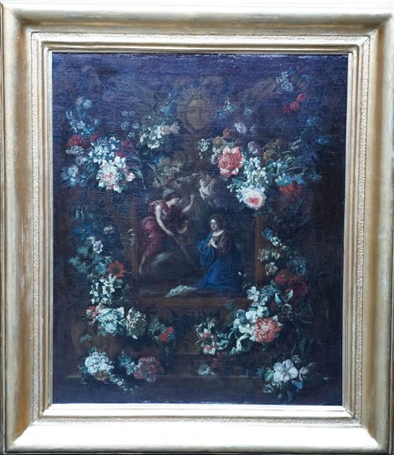 Dipinto olio ghirlanda - dipinto,