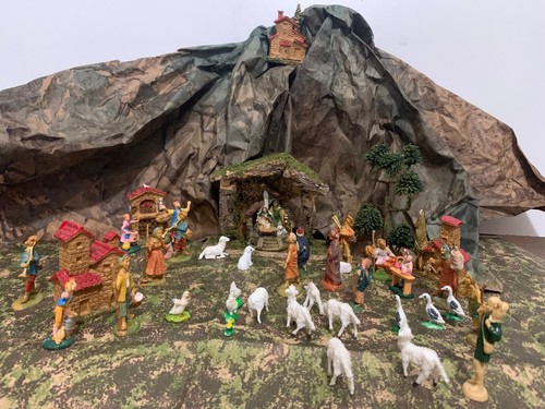Presepe miniatura completo - presepe,