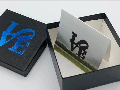 Scatola per robert indiana - per,