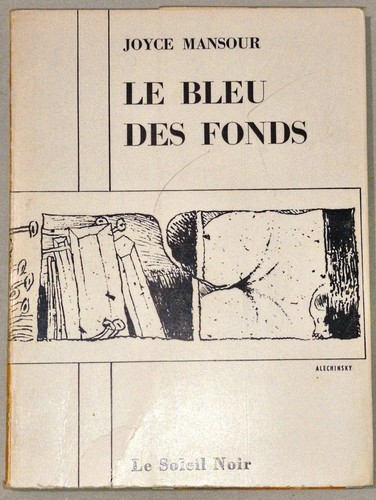 Joyce mansour bleu des - bleu,