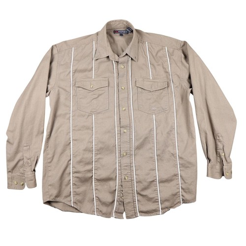 Roper camicia uomo tan - camicia, bianco