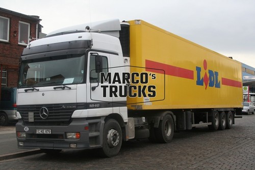 Foto camion mercedes - camion, mercedes-benz