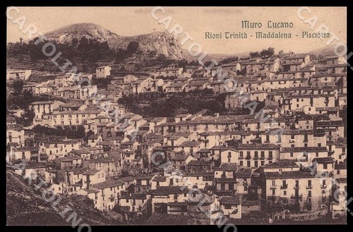 Potenza muro lucano rioni - muro,