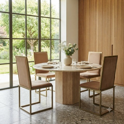 Set sedie vintage metallo - set,