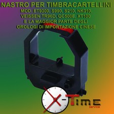 Nastro cartuccia NERO/ROSSO compatibile per timbracartellini DI IMPORTAZIONE