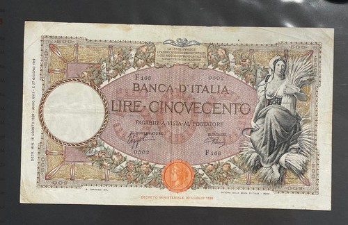 Banca italia banconota - nl*,