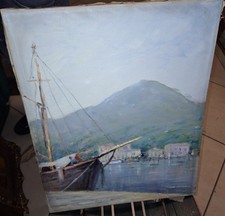 Dipinto Ad Olio Su Tela .PORTO