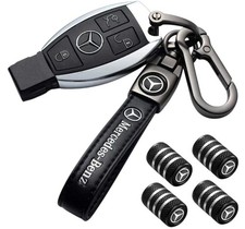 Portachiavi pelle mercedes - portachiavi,