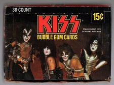 SCATOLA CERA DONRUSS KISS serie 1 1978 - completa 36 confezioni - ottime condizioni