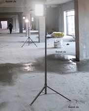 Scangrip VEGA LITE Compact faretto da costruzione treppiede faretto lampada da lavoro presa