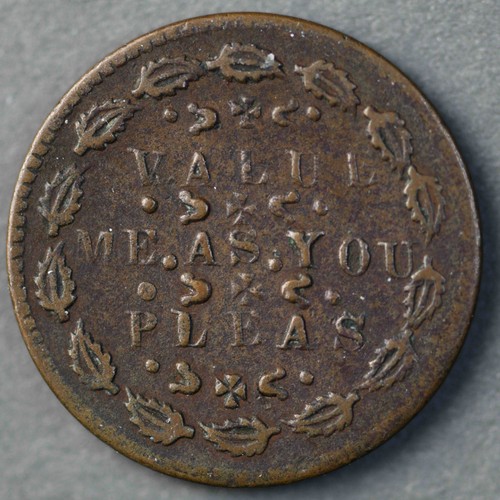 1863 gettone guerra civile - gettone,