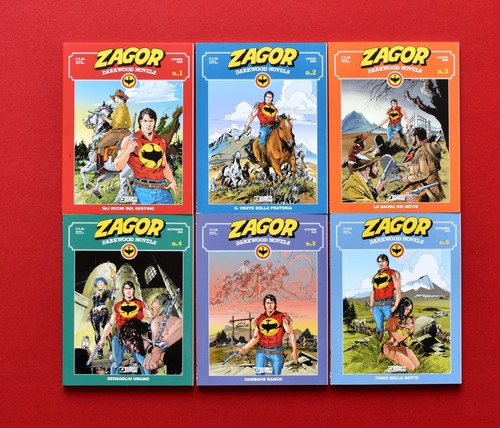 Zagor darkwood novels - zagor,