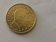 50 Centesimi 0,50 Euro Cent Lussemburgo 2014 Letzebuerg Cir Circolata