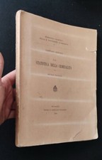 GAETANO ZINGALI LA STATISTICA DELLA CRIMINALITA' EDIZIONE 1916