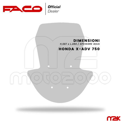 Parabrezza cupolino fume - parabrezza,
