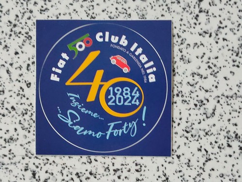 Adesivo sticker fiat - fiat, club