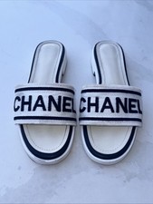 Authentic Chanel Canvas Logo