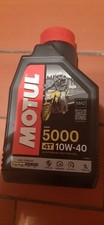 MOTUL 5000 10W40 MA2 SEMI-SINTETICO 1 Litro olio motore 4T Moto Quad Atv Scooter
